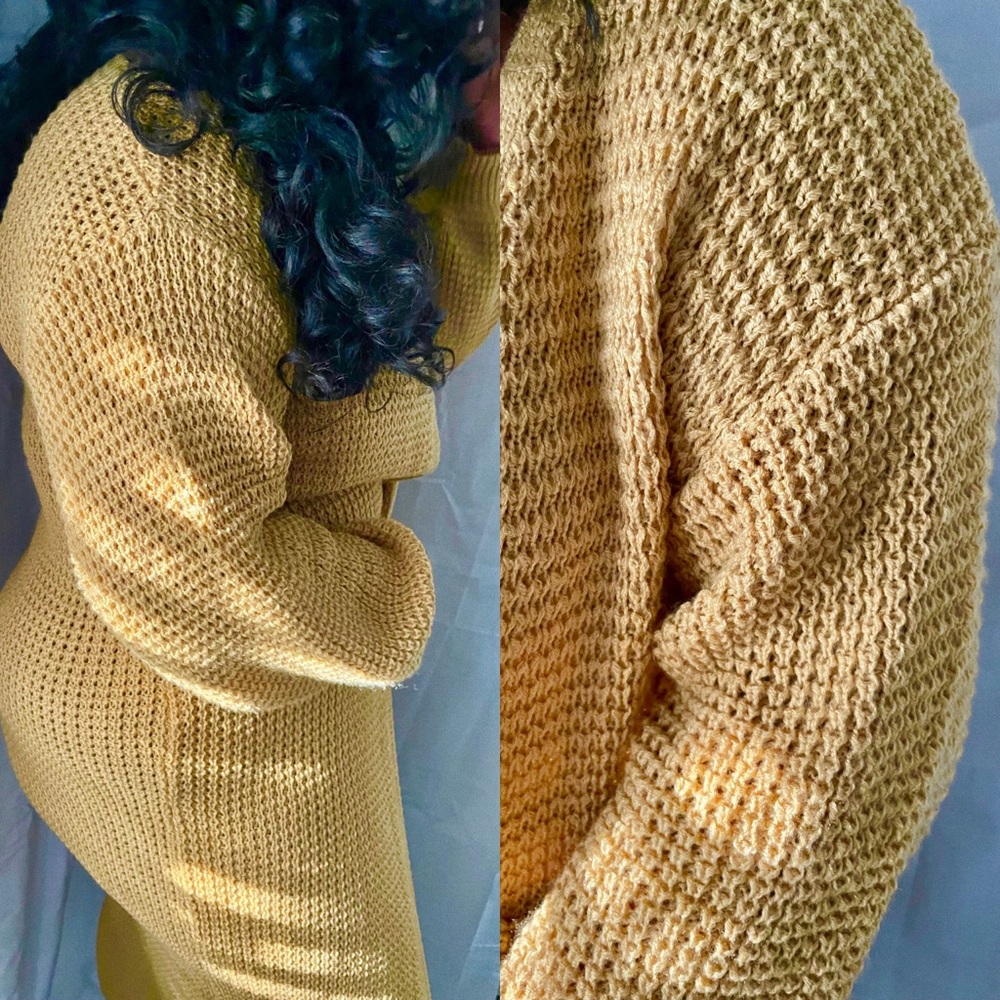 LAST CHANCE Khaki cardigan